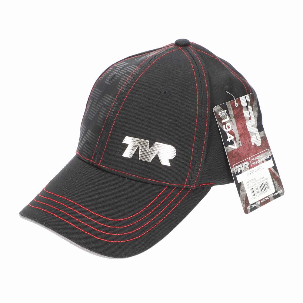 Official TVR Baseball Cap – Black